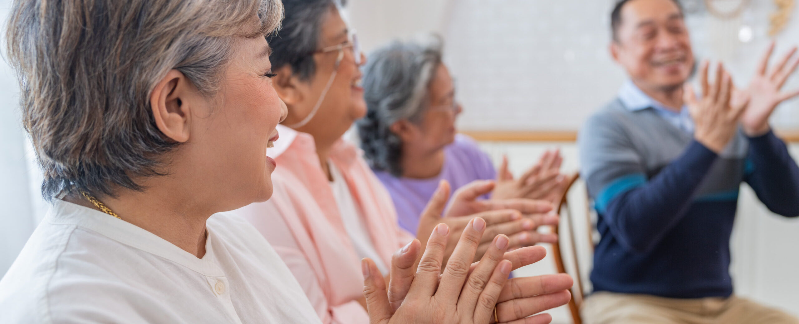 午後のプログラムの写真