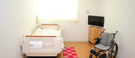 就寝準備の写真