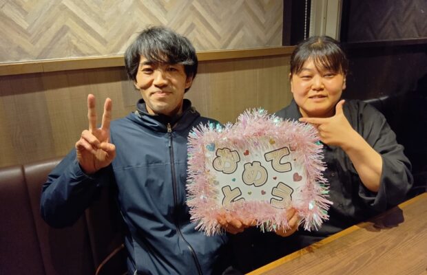 【祝・合格！】頑張った2人へ会社からご褒美✨豪華ステーキでお祝い会を開催しました🥩🌸