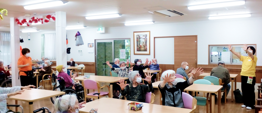 午後のプログラムの写真