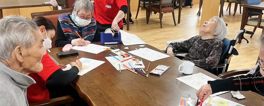 午後のプログラムの写真