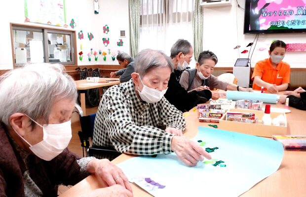 🎏菖蒲のちぎり絵