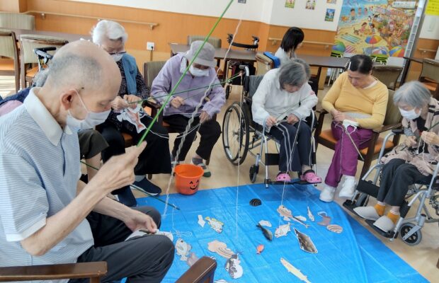 魚釣りレクリエーション🎣